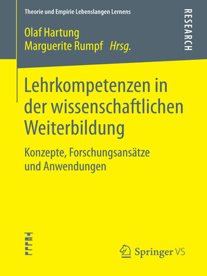 cover image of Lehrkompetenzen in der wissenschaftlichen Weiterbildung